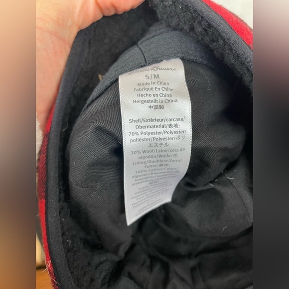 Eddie Bauer Buffalo Plaid Trapper Hat - Picture 7 of 7